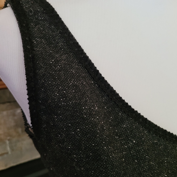 Sigrid Olsen speckled wool rickrack dress 2 - Picture 3 of 12